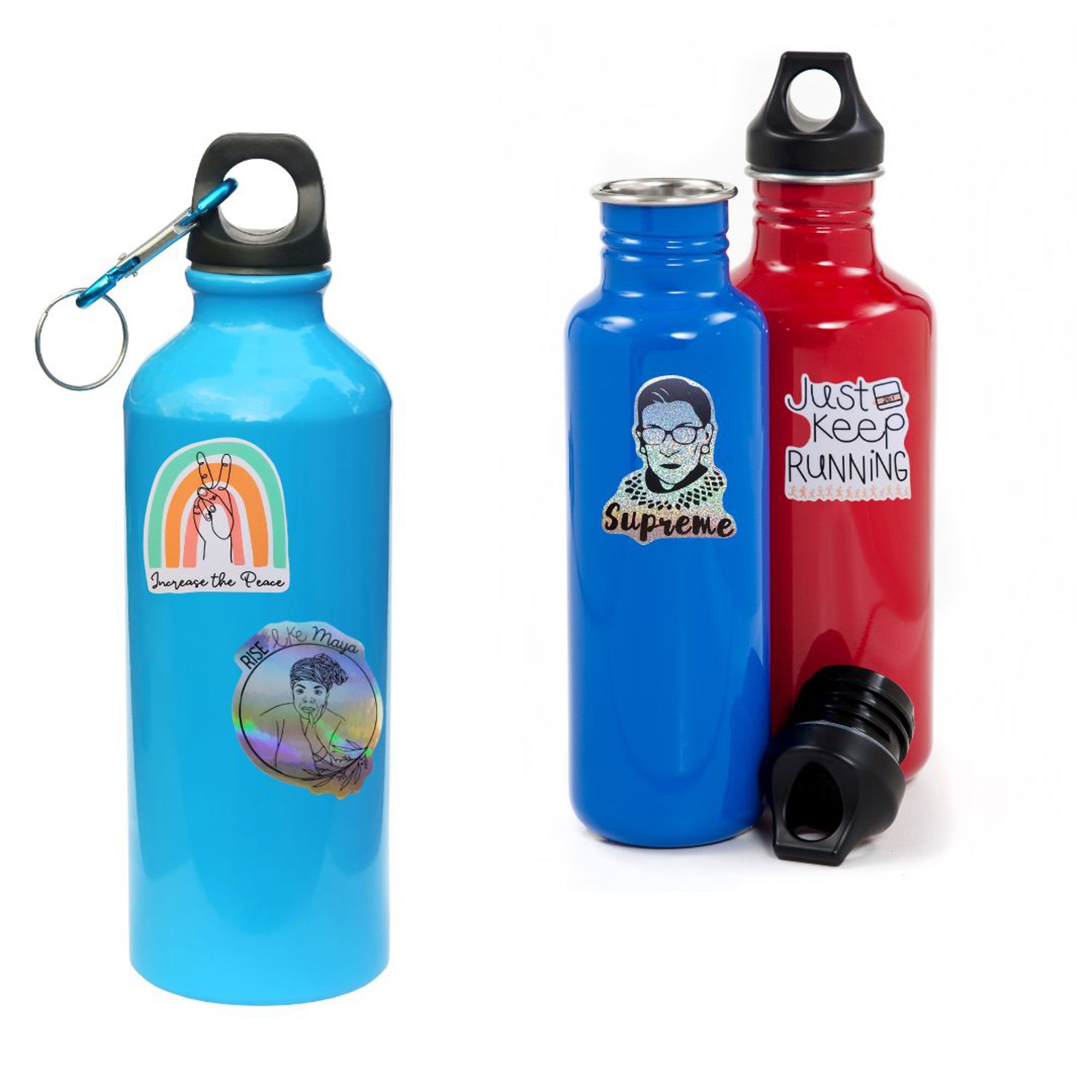 Girl Gang Sticker Pack; Trendy waterproof stickers, RBG Sticker, Dolly